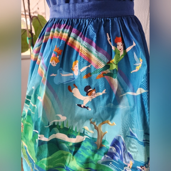 Loungefly Disney Peter Pan Neverland Shirt And Skirt Set Stitch Shoppe - Picture 8 of 13